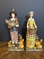 Thanksgiving pilgrim couple for sale  Silver Creek