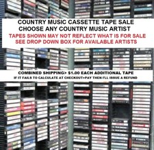 Various country music for sale  Wheeling