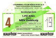 Ticket köln msv gebraucht kaufen Ticket köln msv gebraucht kaufen  Ebringen
