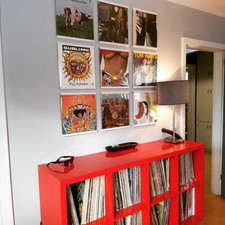 Vinyl record wall for sale  West Yarmouth