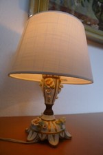 Tischlampe aufgesetzten blüte gebraucht kaufen  Sandersdorf