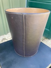 Brown faux leather for sale  COLCHESTER