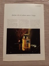 Publicité papier parfum. d'occasion  Dunkerque-
