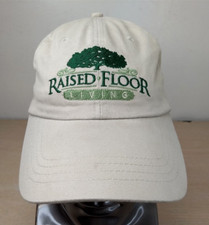 CHAPÉU/TAMPA DE BEISEBOL AJUSTÁVEL STRAPBACK CHÃO ELEVADO, BEGE, IMOBILIÁRIO comprar usado  Enviando para Brazil