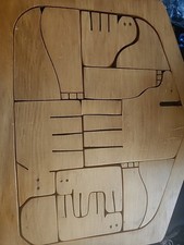 Puzzle vintage wooden for sale  Bay Shore