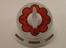 Vintage Mark Time Temporizador de Uma Hora Margarida Flor Laranja Anos 1960 Cozinha Retrô comprar usado  Enviando para Brazil