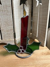 Vtg leaded stained for sale  Osage