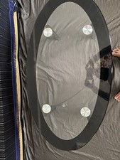 Elegant oval glass for sale  BIRMINGHAM