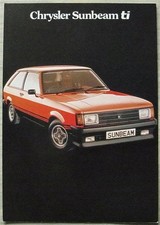 Chrysler sunbeam car for sale  LEICESTER