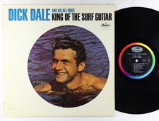 Guitarra Dick Dale & His Del-Tones - King Of The Surf LP - Capitólio mono autógrafo, usado comprar usado  Enviando para Brazil