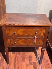 Comodino intarsiato stile usato  Brescia