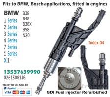 Fuel injector 13537639990 for sale  EASTBOURNE