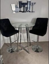 Glass top poseur for sale  DUNSTABLE