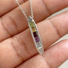 Sterling silver gemstone for sale  LONDON