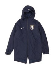 Jaqueta corta-vento masculina Nike Milano com capuz Reino Unido 38 média azul marinho AP01 comprar usado  Enviando para Brazil