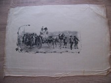 Gravure impression soie d'occasion  Dangé-Saint-Romain