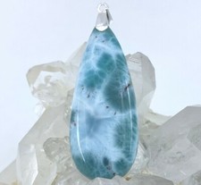 Pendentif larimar pierre d'occasion  Saint-André-de-Sangonis