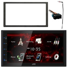Rádio Bluetooth JVC Touchscreen, kit de painel, chicote de fios, adaptador de antena (carros GM) comprar usado Rádio Bluetooth JVC Touchscreen, kit de painel, chicote de fios, adaptador de antena (carros GM) comprar usado  Enviando para Brazil