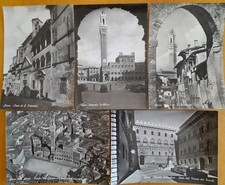 5 VECCHIE CARTOLINE DI SIENA A BASSISSIMO COSTO - FORMATO GRANDE comprar usado  Enviando para Brazil