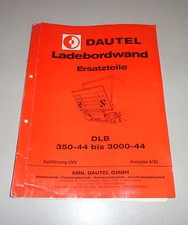 Teilekatalog ersatzteilliste d gebraucht kaufen  Jever