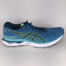 Tênis de corrida ASICS masculino Gel-Nimbus 24 1011B359 azul tamanho 14 comprar usado  Enviando para Brazil