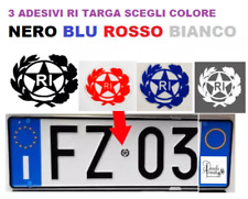 Kit adesivo targa usato  Caserta