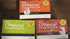 Lot wiley cpaexcel for sale  Peyton