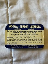 Vintage mcness throat for sale  Fresno