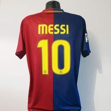 Usado, Camisa MESSI 10 Barcelona - Média - 2008/2009 - Nike Jersey Treble comprar usado  Enviando para Brazil
