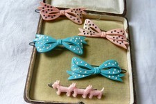 Vintage plastic bow for sale  OLNEY