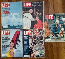 1962 life magazines for sale  Fair Oaks