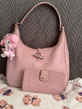 Longchamp handtasche echtleder gebraucht kaufen  Mainz-Kostheim
