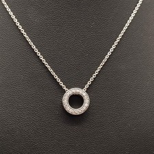 Pandora necklace pave for sale  ROMFORD