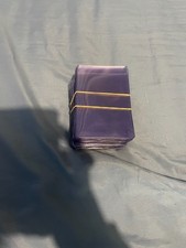 100 clear plastic for sale  LONDON