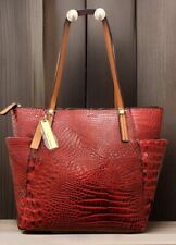 Burgundy embossed crocodile for sale  North Port