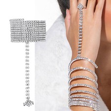 Rhinestone finger bracelet for sale  Quincy