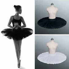  Saia Tutu Balé Profissional Adulto 6 Camadas Prato Organdy Rígido Vestido de Dança comprar usado  Enviando para Brazil