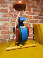 Vintage parrot ceiling lamp, 1980's vintage kid's room pendant colorful lamp comprar usado  Enviando para Brazil
