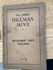 Hillman minx replacement for sale  HITCHIN