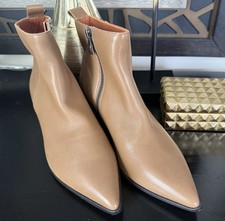 taupe boots leather for sale  Haines City