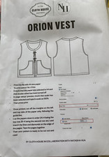 Sewing pattern orion for sale Sewing pattern orion for sale  WELWYN