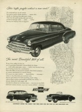 Resolva quebra-cabeças de tráfego Chevrolet Coupe Station Wagon e anúncio conversível 1949 comprar usado  Enviando para Brazil