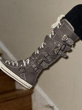 RARO VINTAGE Converse All Star XX-HI Fivela de Joelho Unissex Tamanho 8 Excelente Estado comprar usado  Enviando para Brazil
