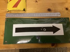 Enamel signs original for sale  WARE