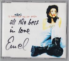 Emel Maxi-CD (I Love) THE WAY YOU SMILE 1994 Electronic House SIGNED autographed na sprzedaż  Wysyłka do Poland