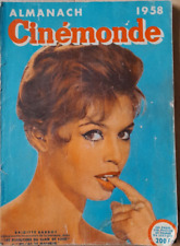 Almanach cinémonde 1958 d'occasion  Gif-sur-Yvette
