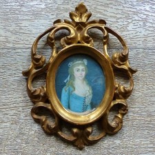 Belle peinture miniature d'occasion  Tonnay-Charente