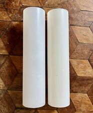 Pair white glass for sale  Shipping to Ireland