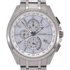 Rádio masculino Citizen Atessa Eco Drive AT8040-57A titânio movido a energia solar C#139148 comprar usado  Enviando para Brazil