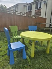 Children table chair for sale  EPSOM